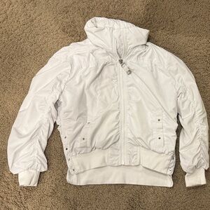 Athleta White Utility Jacket